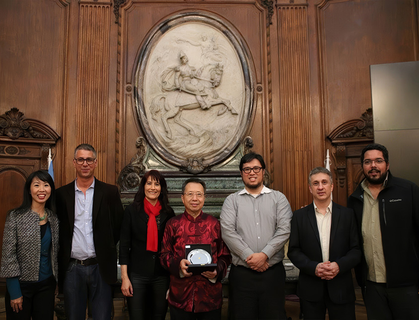 Homenaje al Dr. Ching Chung en la Legislatura Porteña (2017)
